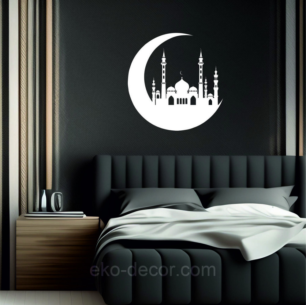 Декоративное настенное Панно «Ислам» Декор на стену 50*50 см, Белый Киев - изображение 4