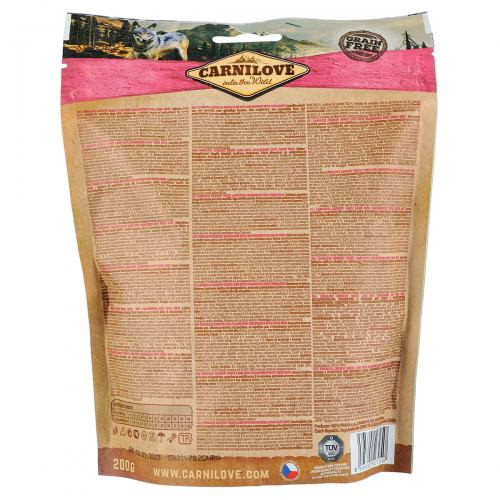 Лакомство Carnilove Dog Crunchy Snack Lamb with Cranberries для собак для крепкого иммунитета с ягнятиной и клюквой 200 г Киев - изображение 3