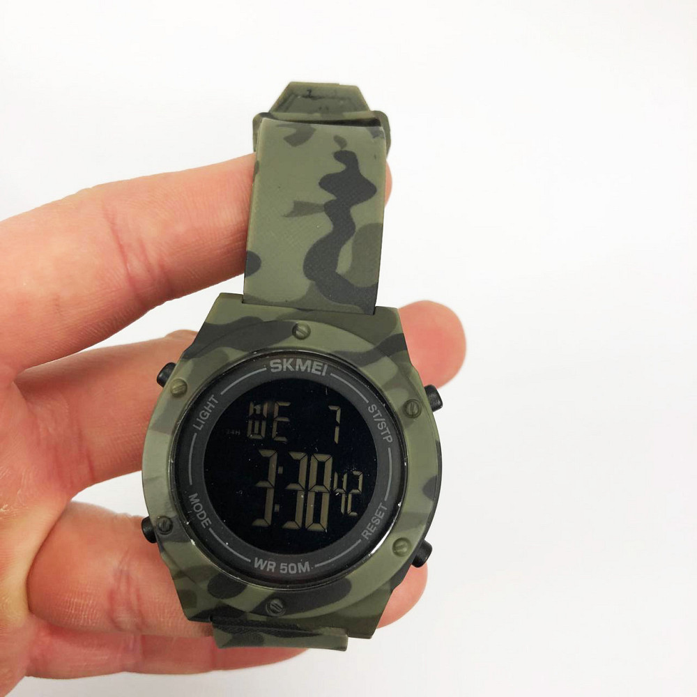Хороший чоловічий годинник фірма SKMEI, Практичний спортивний чоловічий годинник Спецназ LQ-64 Львів - фото 14