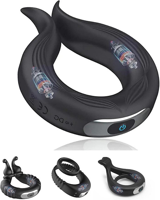 Вибрационное кольцо для пениса FULUTOY из Германии Днепр - изображение 1