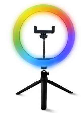 Кільцева лампа RGB 26 см Київ