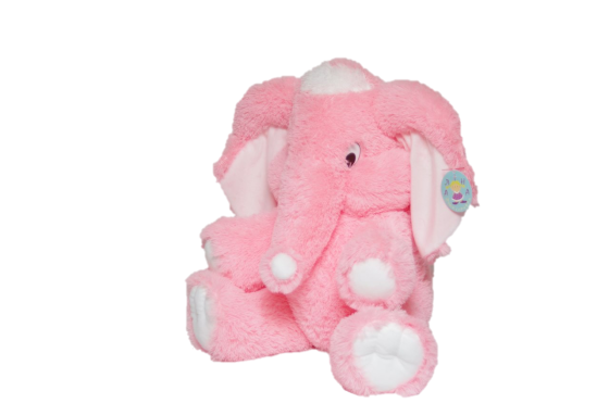 Мягкая игрушка Алина Слон 65 см розовый Киев