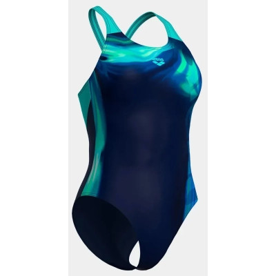 Купальник Arena Dreamhline Swimsuit V Back 008328-780 синій, бірюзовий 36 (3468337419013) Винница - изображение 8