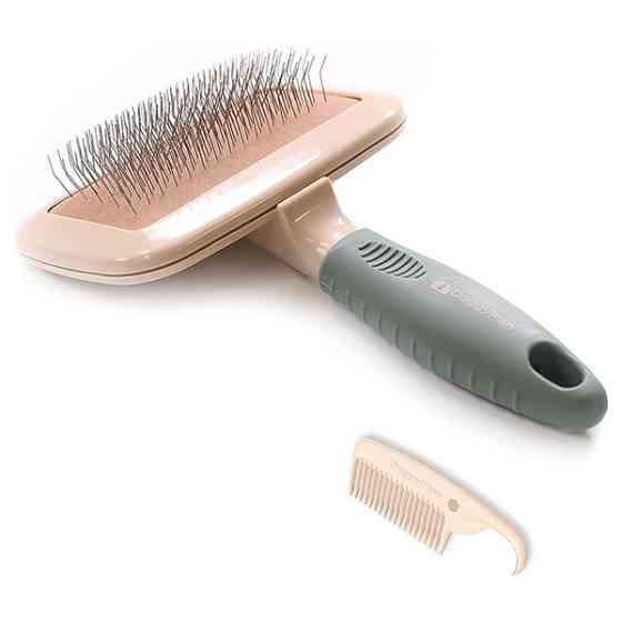 DoggyMan BS Slicker Brush ДОГГИМЕН СЛИКЕР ПУХОДЕРКА для собак и котов Киев