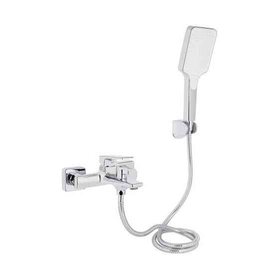 Смеситель для ванны Qtap Crow с душевым гарнитуром QTCRO259CRM48646 Chrome Киев