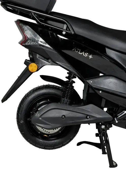 Електроскутер ATLAS Falcon 2000W Lithium Black Київ - фото 5