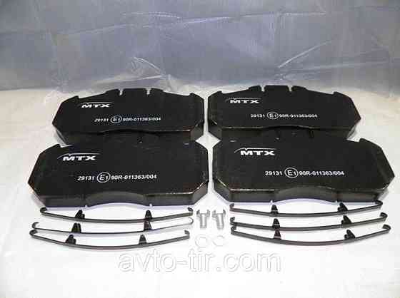 Тормозные колодки для осей MAN TGA / RVI 29131 Луцк