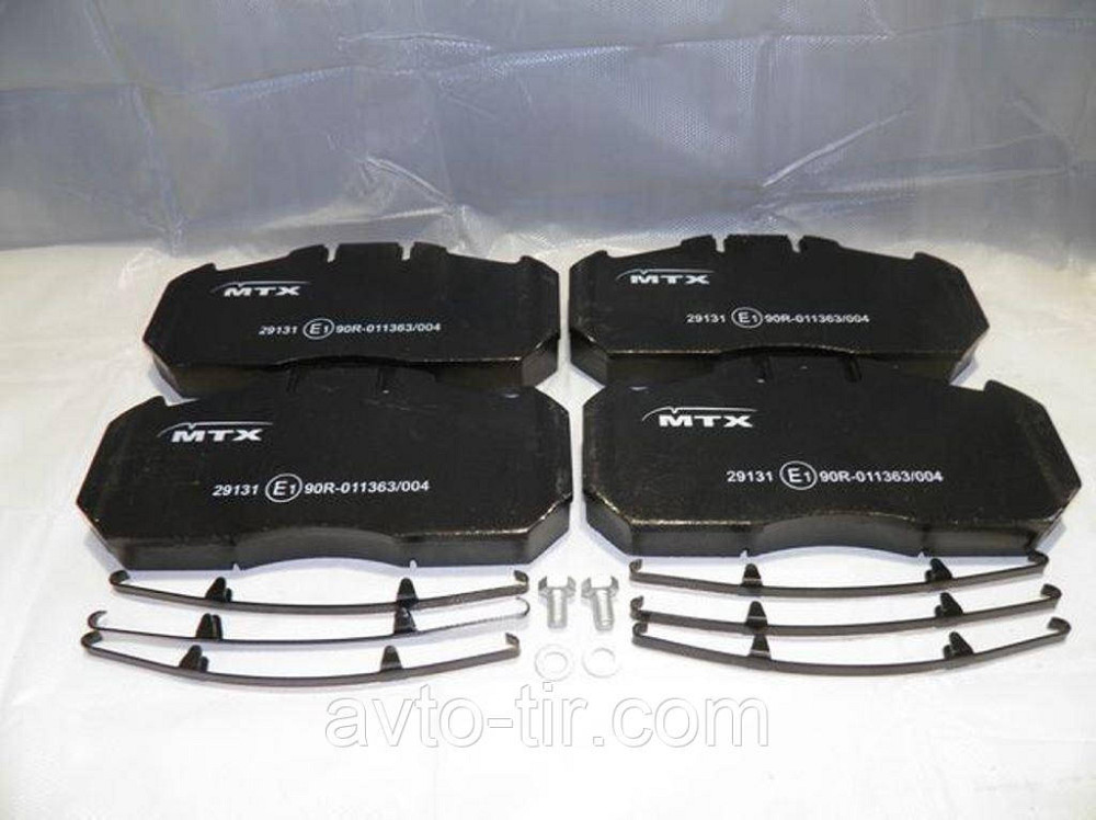 Тормозные колодки для осей MAN TGA / RVI 29131 Луцк - изображение 1