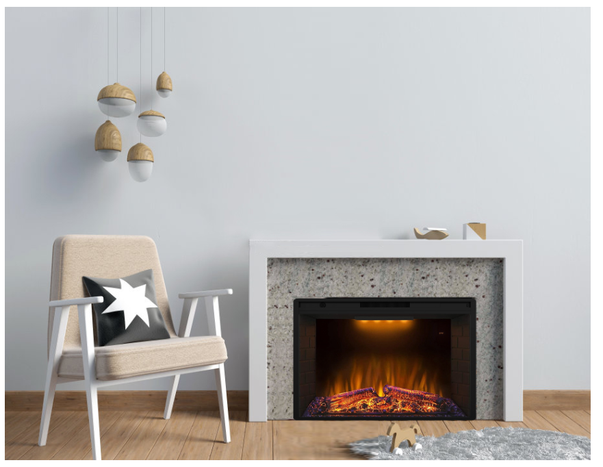 Электрокамин Royal Goodfire 36 LED с обогревом и звуковым эффектом, с имитацией дров и подсветкой Киев - изображение 18