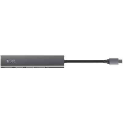 Концентратор Halyx Type-C to 4-Port USB-A 3.2 Grey Trust (24948_TRUST) Вінниця