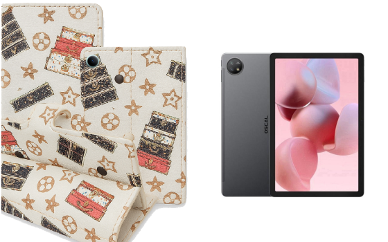 Книжка-трансформер для планшета Blackview Oscal Pad 50, Pad 50 Kids, колір Black Lyi White Київ
