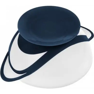 Набір дитячого посуду Akuku тарілка на присосці з ложкою, білий-синій (A0503) Вінниця - фото 3