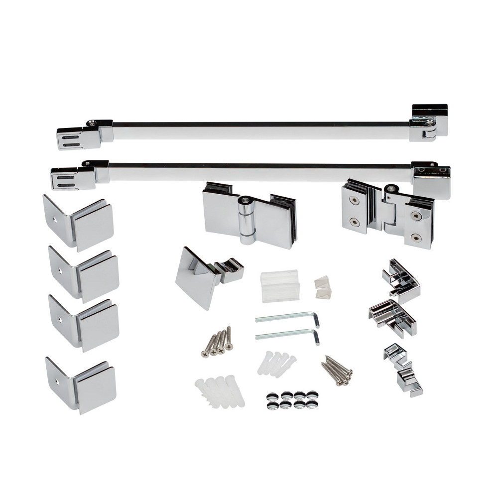 Душова кабіна Qtap CAPRICORN CRM1011SC6 100х100 см, скло Clear 6 мм, CalcLess, без піддона Київ - фото 9