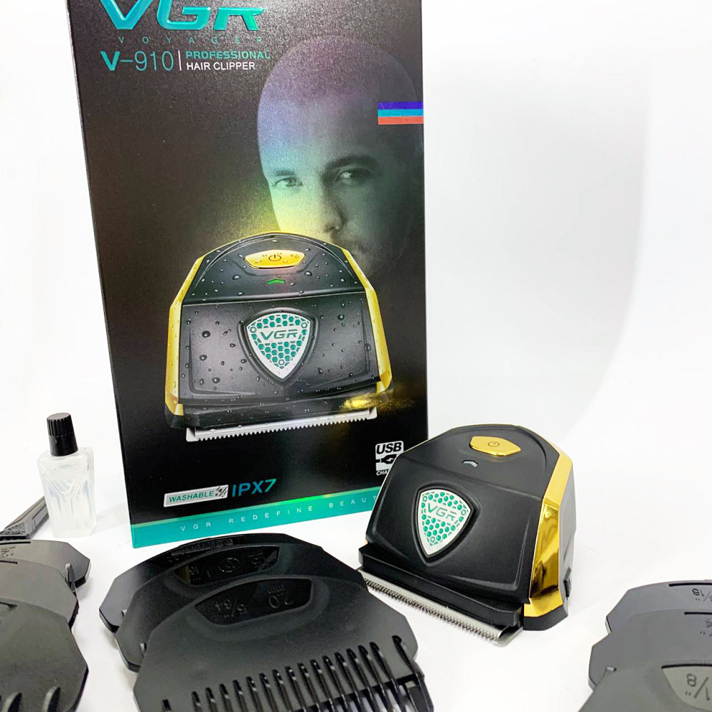 Бездротова машинка для стрижки для дому VGR Акумуляторний універсальний тример стрижки EN-90 Київ - фото 4