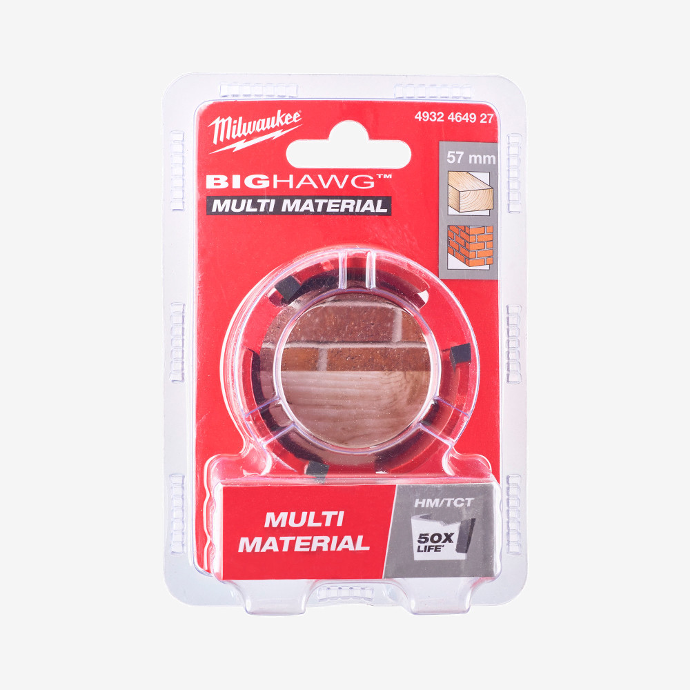 Коронка по мультіматеріалу MILWAUKEE Bighawg, Ø57мм Одеса - фото 2