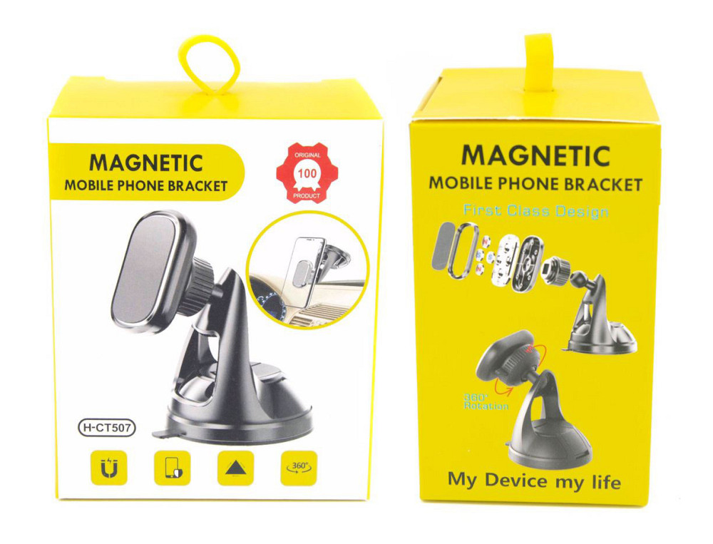 Магнітний тримач для телефону в автомобіль H-CT507 Дніпро - фото 1