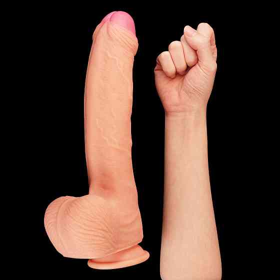 Фаллоимитатор - Dual-Layered Silicone Cock 11