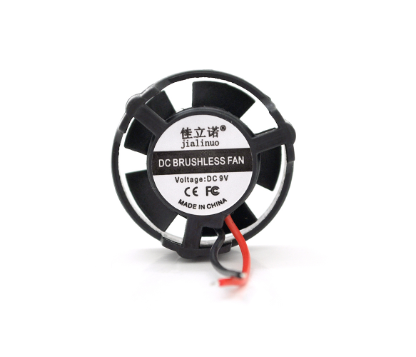 Кулер корпусной JLN2710 27x27x10mm, 2pin, под пайку, 9V/0.08A/0.7W Полтава - фото 1