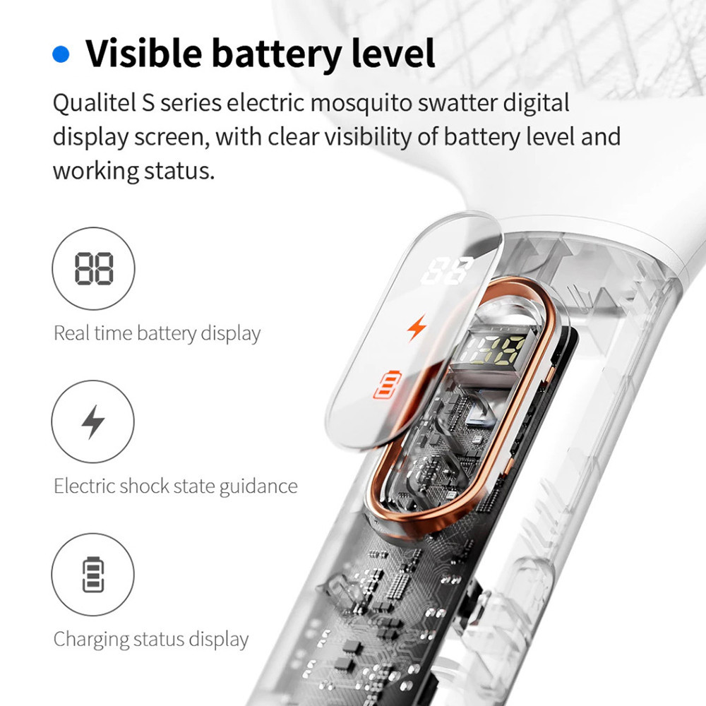 Електронна мухобійка Xiaomi Quality zero digital mosquito swatter technology version S2 Одеса - фото 4