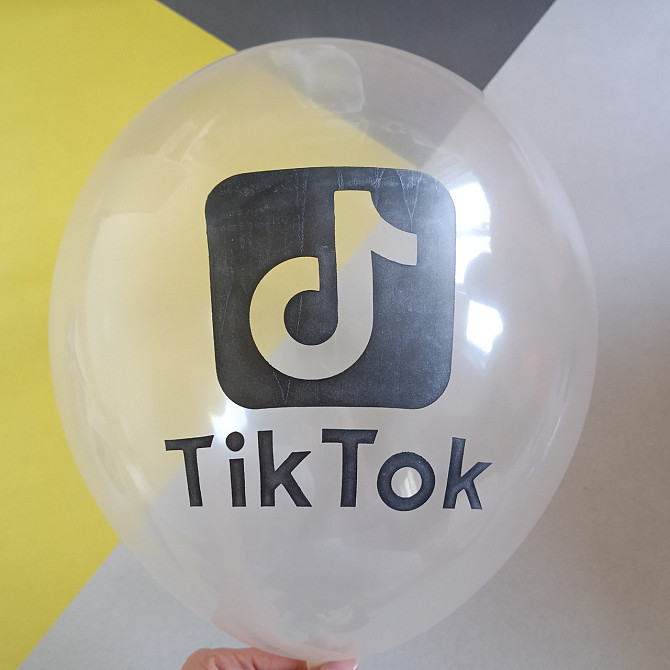 Набір повітряних куль tik tok 6шт Київ - фото 1