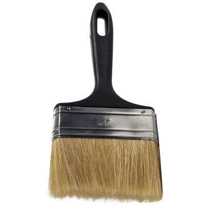 Кисть малярная Зеніт флейцевая Английская пластмассовая ручка 4" (50000240) Винница - изображение 1