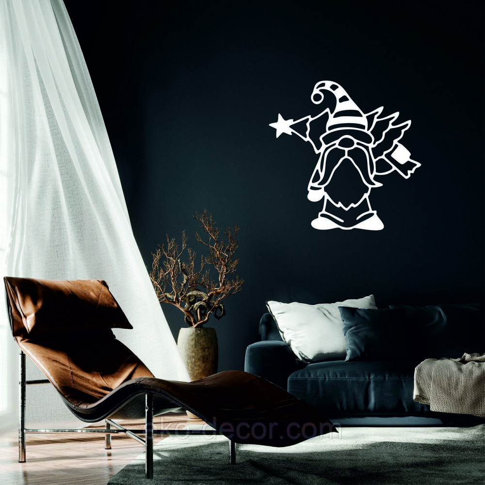 Декоративне настінне Панно «Гном», Декор на стену Київ - фото 1