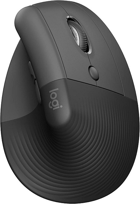 Мышь Logitech эргономичная вертикальная беспроводная Bluetooth тихая, компьютерная мышка качественная фирменная Киев - изображение 1
