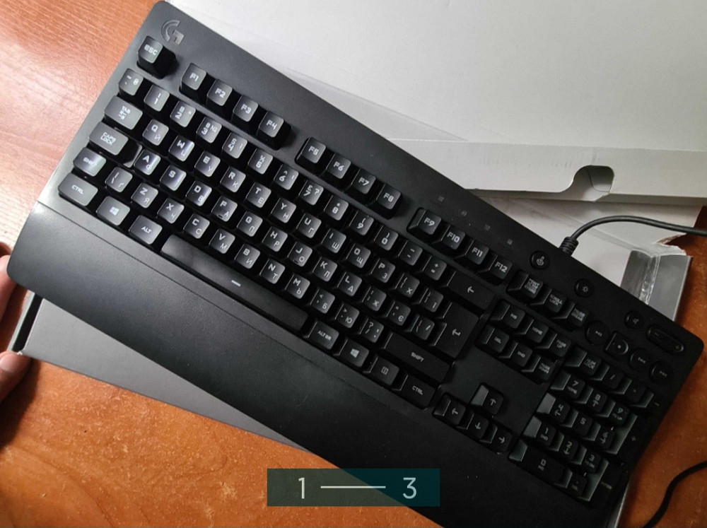 Клавіатура: Logitech G213 Prodigy. Київ - фото 1