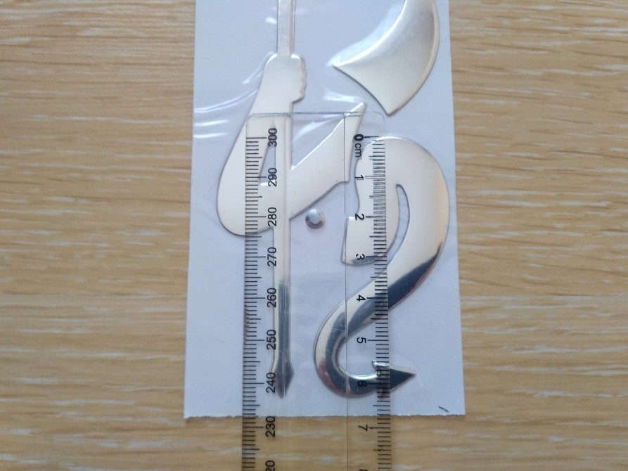 Наклейка опукла на значок авто Київ - фото 2