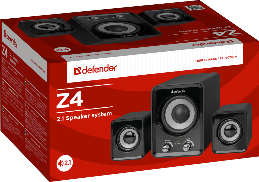 Акустика Defender #1 2.1 Z4 USB Black (65508) (6282558) Київ - фото 2