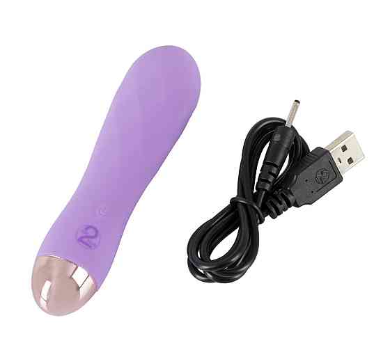 Фиолетовый мини-вибратор с необычной текстурой Cuties Mini Vibrator Sex Aura Киев