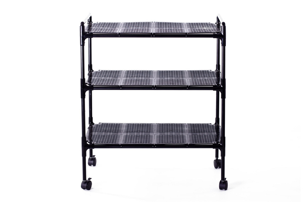 Металева підставка для взуття ShoeFlex. Полиця-стелаж для взуття в передпокій. Борисполь - изображение 6