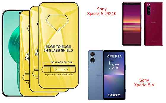 Защитное стекло DefenzoGlass для Sony Xperia 5 J9210, Xperia 5 V – двойная прочность Киев