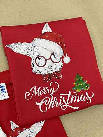 Новорічні футболки для всієї сімі з кроликом символом 2023 року Черновцы