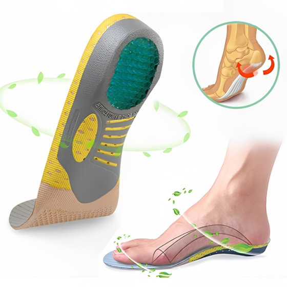 Ортопедичні устілки для взуття 41-46р / Устілки відрізні від плоскостопості / Універсальні устілки Київ