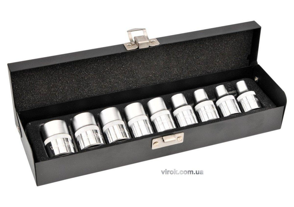Набір головок торцевих YATO ТОRХ Е10-Е24 9 предметів Одесса - изображение 1