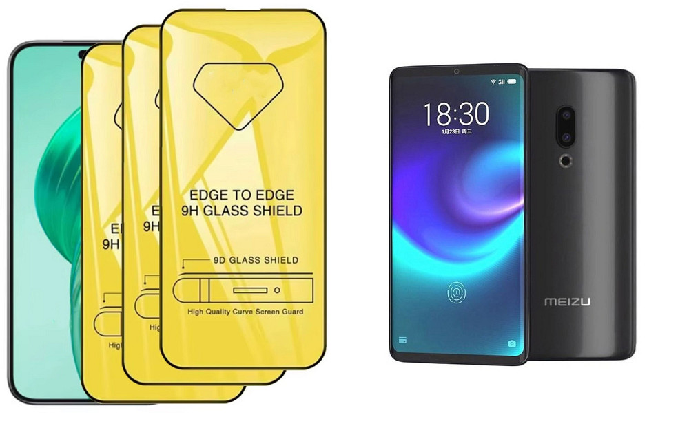 Захисне скло DefenzoGlass для Meizu Zero – подвійна міцність Київ - фото 3