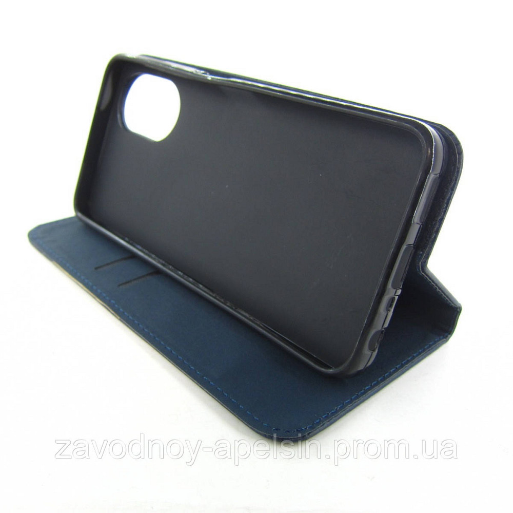Чехол книжка Oppo A38 A18 Подставка (синий) Одесса - изображение 2