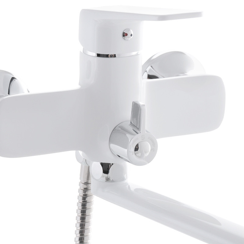 Змішувач для ванни Mixxus Oregon 006 Euro Білий MI5793 Харків - фото 3