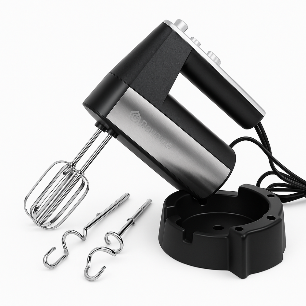 Кухонный миксер для теста ручной DOMOTEC, Миксер бытовой кухонный для крем меда LG-12 Львов - изображение 15