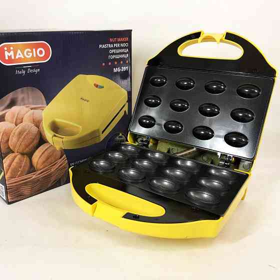 Електрична вафельниця MAGIO МG-391, Вафельниця з антипригарним Електро CE-20 Івано-Франківськ