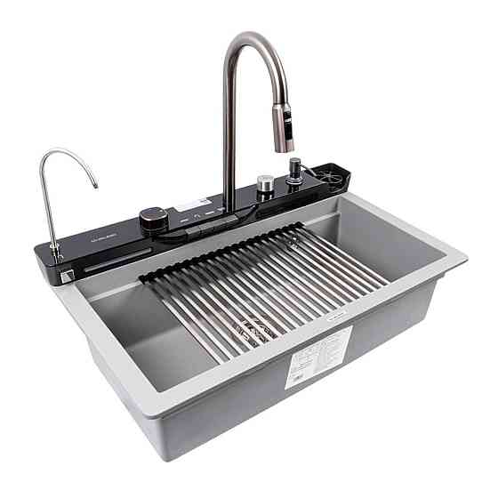 7546 EVANORA матова Мийка гранітна VALESO (сірий металік) Коломыя