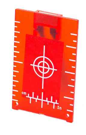 MASTERTOOL Мішень для лазерного рівня MASTERTOOL магнітна 65х100 мм 30-0910 Коломия