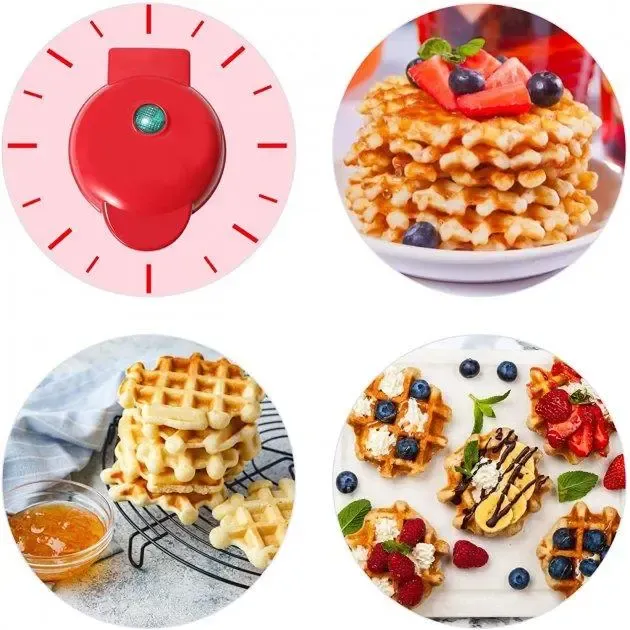 Электрическая мини вафельница с антипригарным покрытием Kucall XL-287 Коломыя - изображение 5