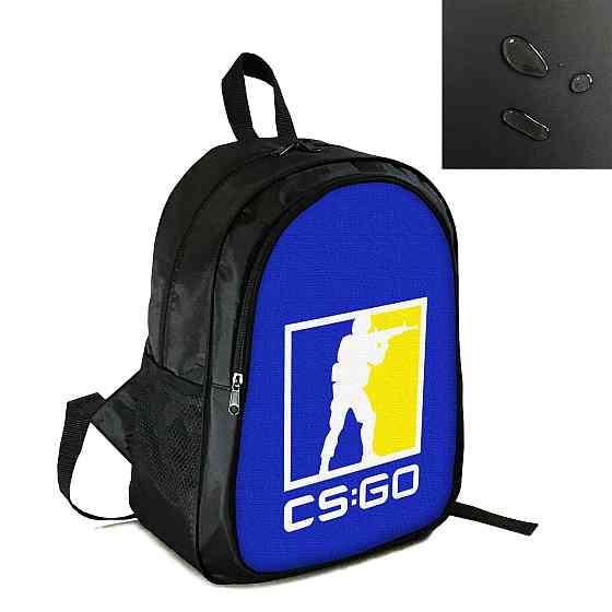 Рюкзак міський/шкільний 38×28см з принтом CS:GO/Counter-Strike дитячий, підлітковий, спортивний (4138) Київ