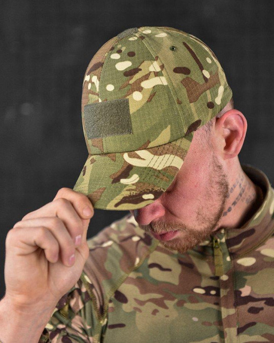 Тактическая Бейсболка мужская тактическая ЗСУ мультикам ВТ6704 Одесса - изображение 1