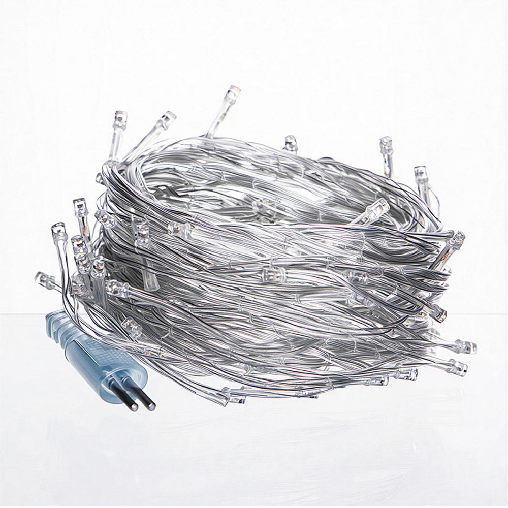 Garlando Новорічна гірлянда кімнатна нитка 18 м 180 LED кімнатна гірлянда білий провід Жовте св Коломия - фото 3