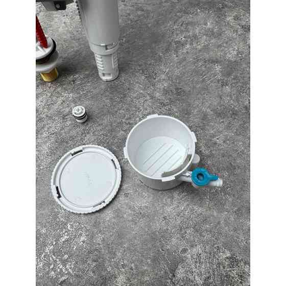 Комплект арматури: KOER KT-0304-3/8" НАПОВНЮВАЛЬНА з УНІВЕРСАЛЬНИМ підведенням + Холдер для освіжаючих пігулок для унітазу, Київ