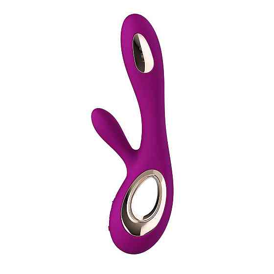Вібратор-кролик LELO Soraya Wave Deep Rose, манливі рухи стовбура Sex Aura Київ