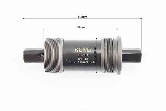 Картридж-каретка "квадрат" MTB 68х113мм, KL-08A Київ